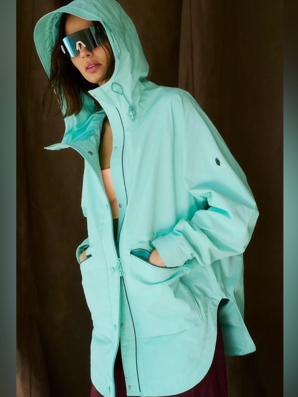 Free People Singin’ In The Rain Packable Jacket